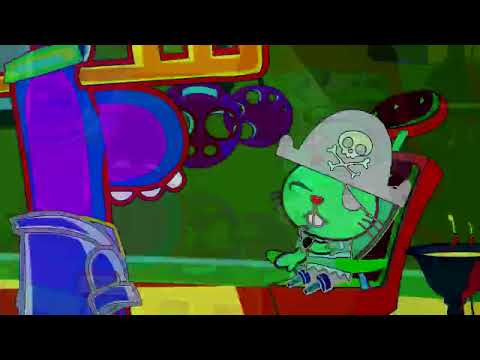 Veg Replace Tennis Happy Tree Friends TV Series Episode 10a   Sight for Sore Eyes Rounds