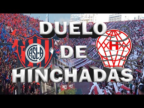 BARRAS DEDICANDO CANCIONES A OTRAS San Lorenzo vs Huracan DUELO