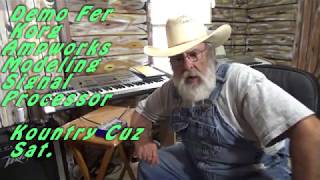Video thumbnail for Korg Tone Works Ampworks  Modeling Signal Processor for Guitar by KountryCuz1