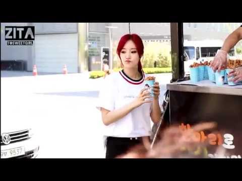 150516 T-ara 은정 Eunjung 엘시 Elsie - 치킨이벤트 Chicken Event Fancam