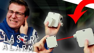 Hoe maak je zelf een LASER ALARM | Klussen met Davey Raaijmakers