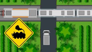 Download lagu Traffic Signs | Warning Sign for Unguarded Level Railroad Crossing mp3
