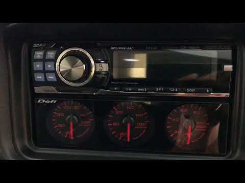 Defi DIN-Gauge daytime view