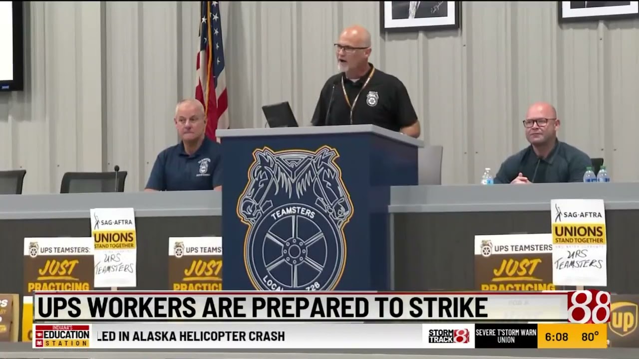 Historic UPS workers' strike looms amid negotiations