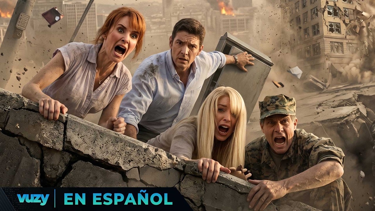 El caos desata su verdadera fuerza|Terremoto de Medianoche|Película Completa de Desastre en Español