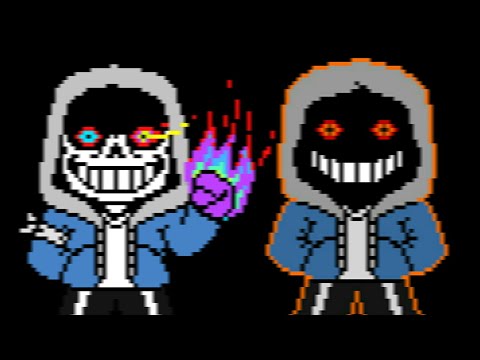 [DustTale Hard Mode VS DustDust Hard Mode] - "Megalovania"