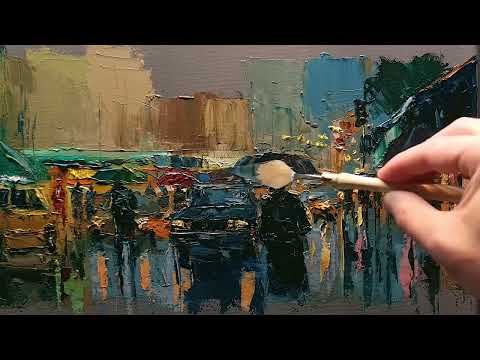 Nocturne Dream | Serene Painting Process by Dusan