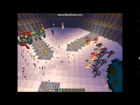 Minecraft / Mob Battles / Skeleton Friend vs Flesh Liche