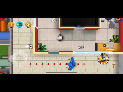 Robbery Bob: CHAPTER 6 - HIGH-RISE Level 5 , 100% iOS/Android Walkthrough