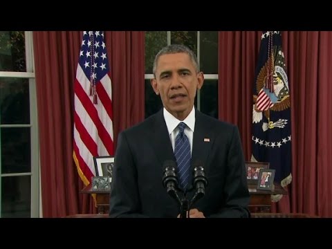 奧巴馬總統橢圓形辦公室講話全文 (President Obama's full Oval Office address)