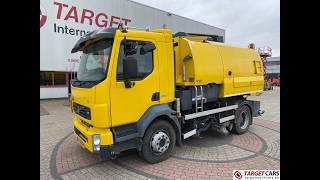 Balayeuse Volvo FL260 4x2 SWEEPER TRUCK JOHNSTON VT BODY 2010 YELLOW 174141KM | Image 4 - Autoline