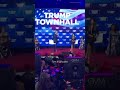 Donald Trump's first town hall in the Philly suburbs included a 30-minute playlist party