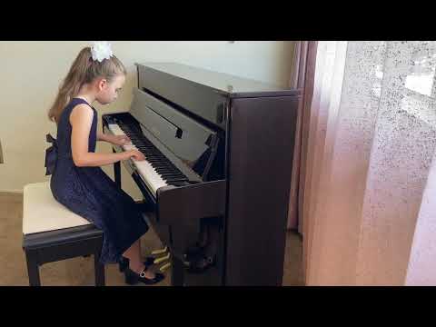 Veronika Poliakova 8 years old .piano solo.