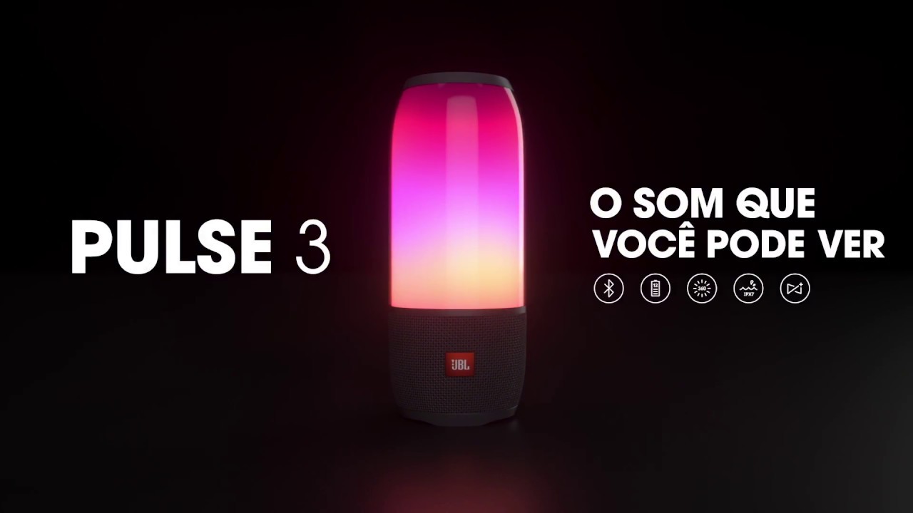 JBL JBLPULSE3BLKJN PULSE3 ブラック 新品 JBL Caixa de Som Pulse 3 Preta, Mixtel, 0130180114, | Amazon