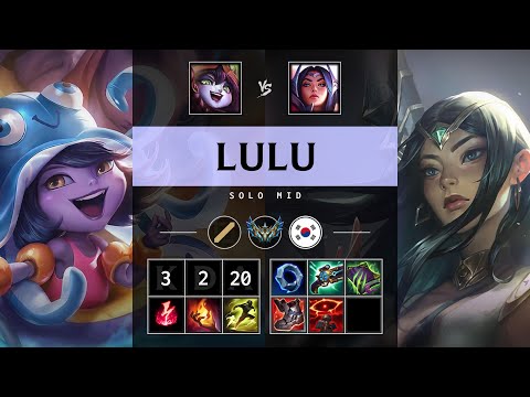 Lulu Mid vs Irelia - KR Challenger Patch 25.11