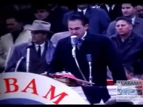 George Wallace "Segregation Forever" Speech