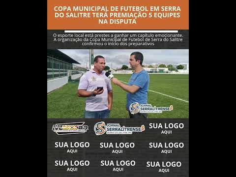 COPA MUNICIPAL DE FUTEBOL: A BOLA JÁ ROLA ESTE DOMINGO!