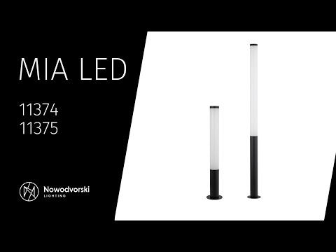 Світильник вуличний Nowodvorski 11375 Mia L Led 1x100W 3000K 7800Lm IP54 Bk