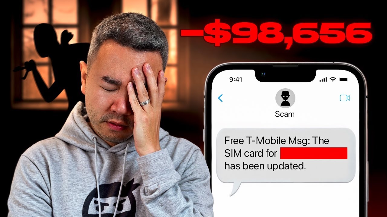 I ALMOST Lost $98,656 To SIM Swapping (How To Avoid SIM Swap Scams)