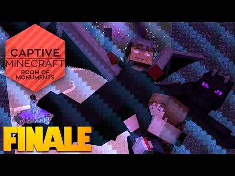 CAPTIVE MINECRAFT FINALE: DRAGON (Captive Minecraft Room of Monuments w/ Mitch)