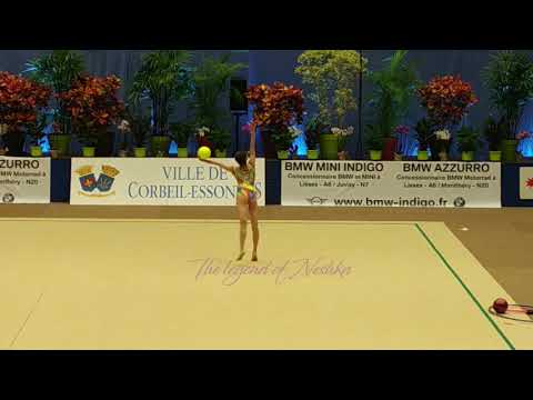 Izzah AMZAN (MAS) ball - 2019 Corbeil senior AA