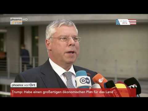 US-Wahl: Jürgen Hardt äußert sich zum Wahlsieg Trumps am 09.11.2016