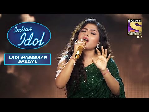 "Tere Liye" Gaane Par Arunita Ki Madhur Performance | Indian Idol | Songs Of Lata Mangeskar