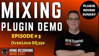 Video thumbnail for Overloud Gem EQ550 : Plugin Review Sunday Episode # 3 by Home Recording Made Easy