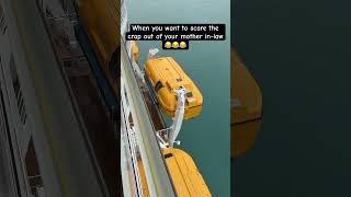 Shouting ‘TITANIC!’ During the Cruise Lifeboat Drill…