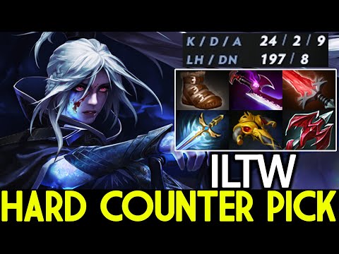 ILTW [Drow Ranger] Hard Counter Pick Bristleback Carry Dota 2