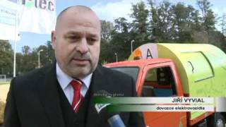 preview picture of video 'Electro vozidlo Piaggio - 1. v Cesku'