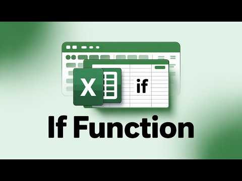 Excel IF Function Explained | Step by Step