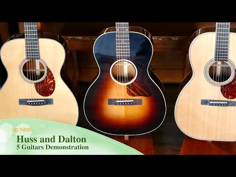 Huss and Dalton 5 Guitar Demonstration