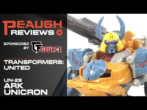 Video Review: Transformers United - UN-29 ARK UNICRON