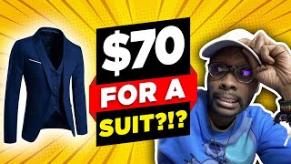 $70 AMAZON SUIT! | IS IT WORTH IT | CHARMING K FASHION