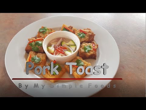 Pork Toast (Kanom Pang Na Moo)