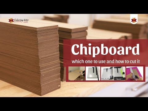 Chipboard for cartonnage, scrapbooking, bookbinding projects: which one to use and how to cut it