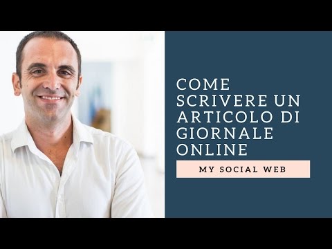 Come scrivere un articolo di giornale: regole, esempi, titolo