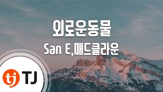 [TJ노래방] 외로운동물 - San E,매드클라운(Feat.브라더수)  / TJ Karaoke