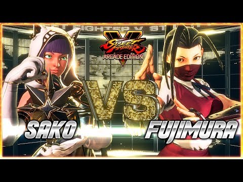 SFV AE ✪ SAKO (Menat) vs FUJIMURA (Ibuki) | FT3 Set ✪ SF5 TenSFV
