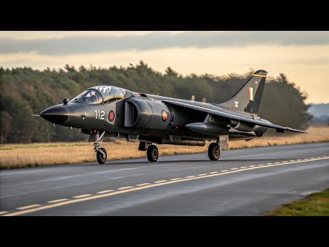 Finally Unveiled: The Legendary Hawker Siddeley Harrier Jump Jet