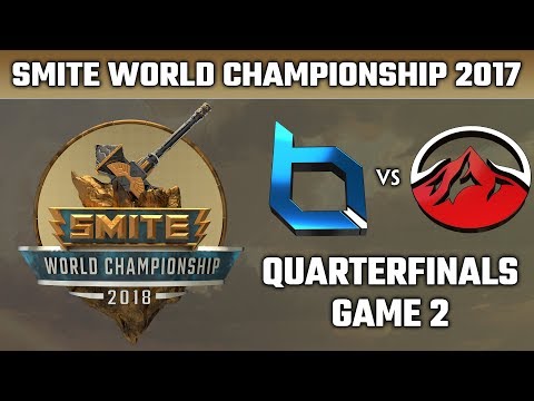 SMITE World Championship 2018: Quarterfinals - Obey Alliance vs. Elevate (Game 2)