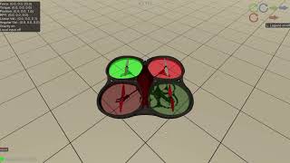 Reinforcement Learning - QuadRotor Unity Simulator - Taking Off Task