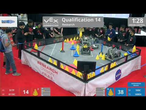 2018 VRC Res Q14 - 917F 8110C vs 169C 1690X - 86 to 55