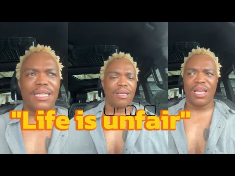 Oh Somizi 💔on people struggling in poverty 
