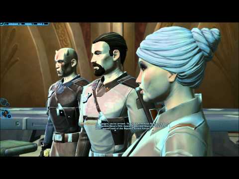 SWtOR Trooper Story Cutscenes Pt. 16 [Chapter Two Start / Balmorra / Light Side]
