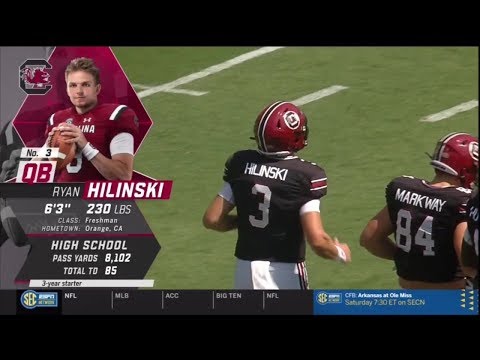 2019 USC vs Charleston Southern - Ryan Hilinski 24 of 30 Pass Attempts