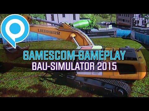 Bau-Simulator 2015 - Gameplay von der gamescom