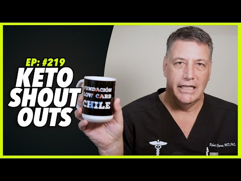 Ep:219 KETO SHOUTOUTS - by Robert Cywes