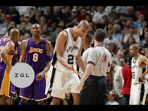 Tim Duncan 2003 vs Lakers G1: 28Pts 8Rebs 7Asts